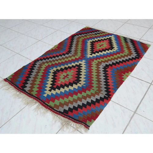 Vintage turkish kilim - turkish, rug